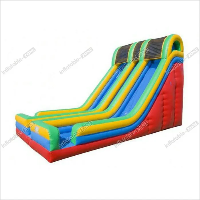 0.55MM PVC Entertainment Large Inflatable Slide For Children Oem