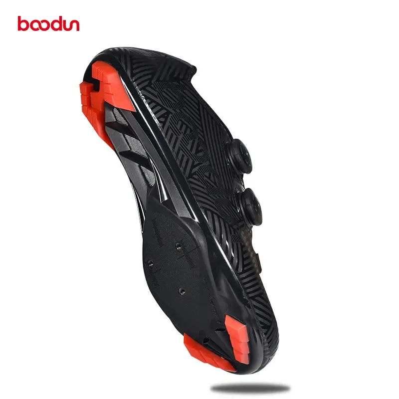 1213 New Cycling Outdoor Anti-skid Bicycle Brake Carbon Fiber Cleats Road Bike Locck Shoes