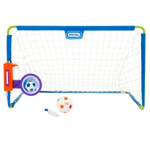 2-in-1 Water Soccer Net with Water Sprayer and Built-In Target