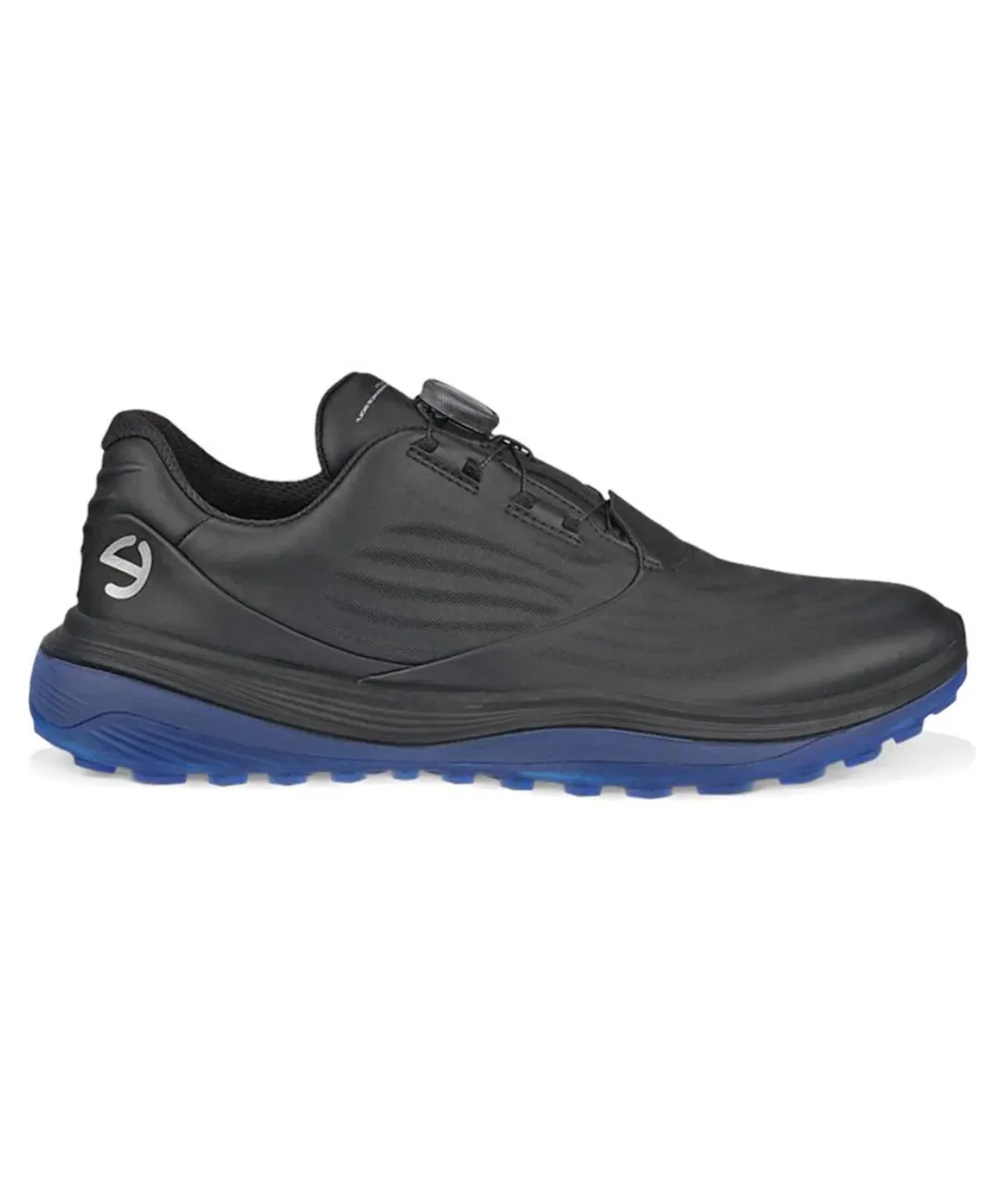 2024 ECCO Mens LT1 BOA Golf Shoe - Black/Blue