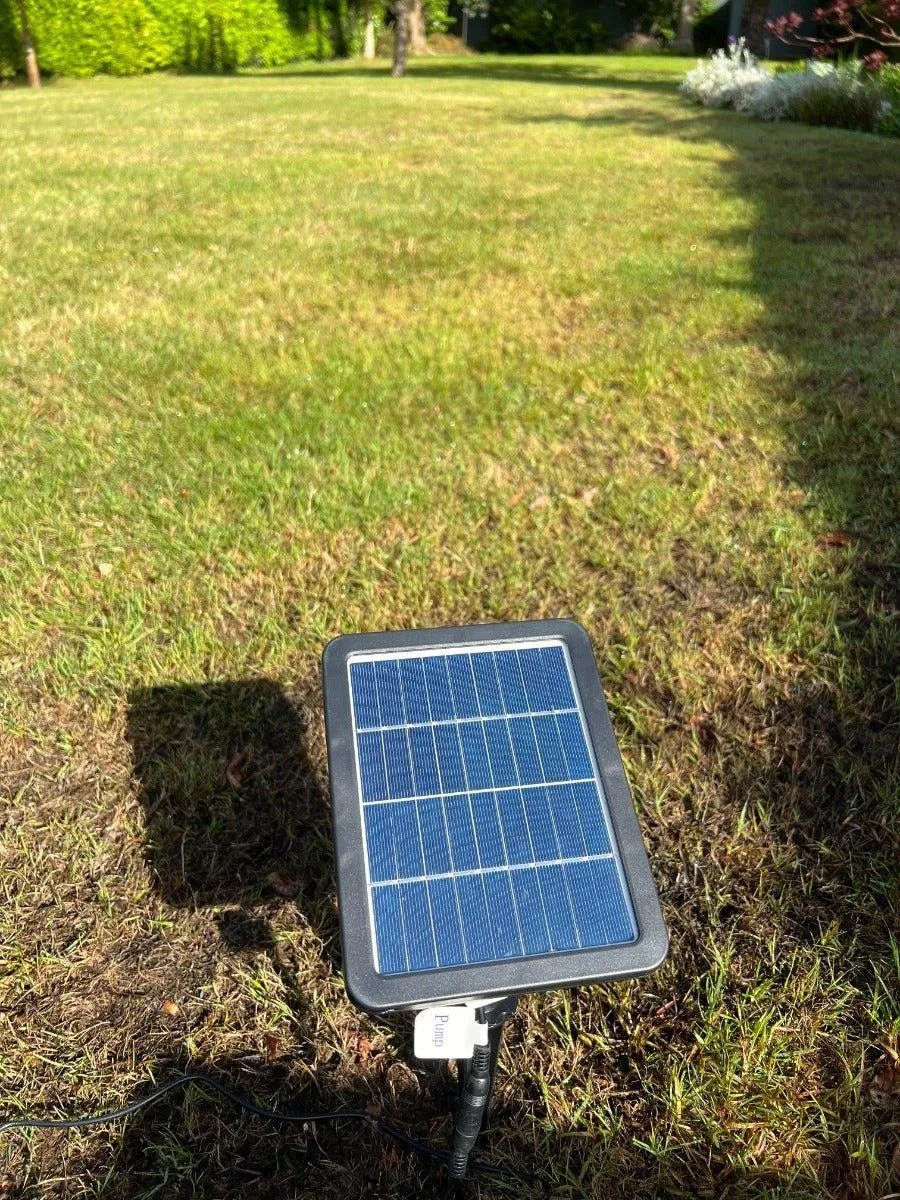 5 Bowl Tier Water Feature with LED Lights - Solar Powered 23.5x21x42cm