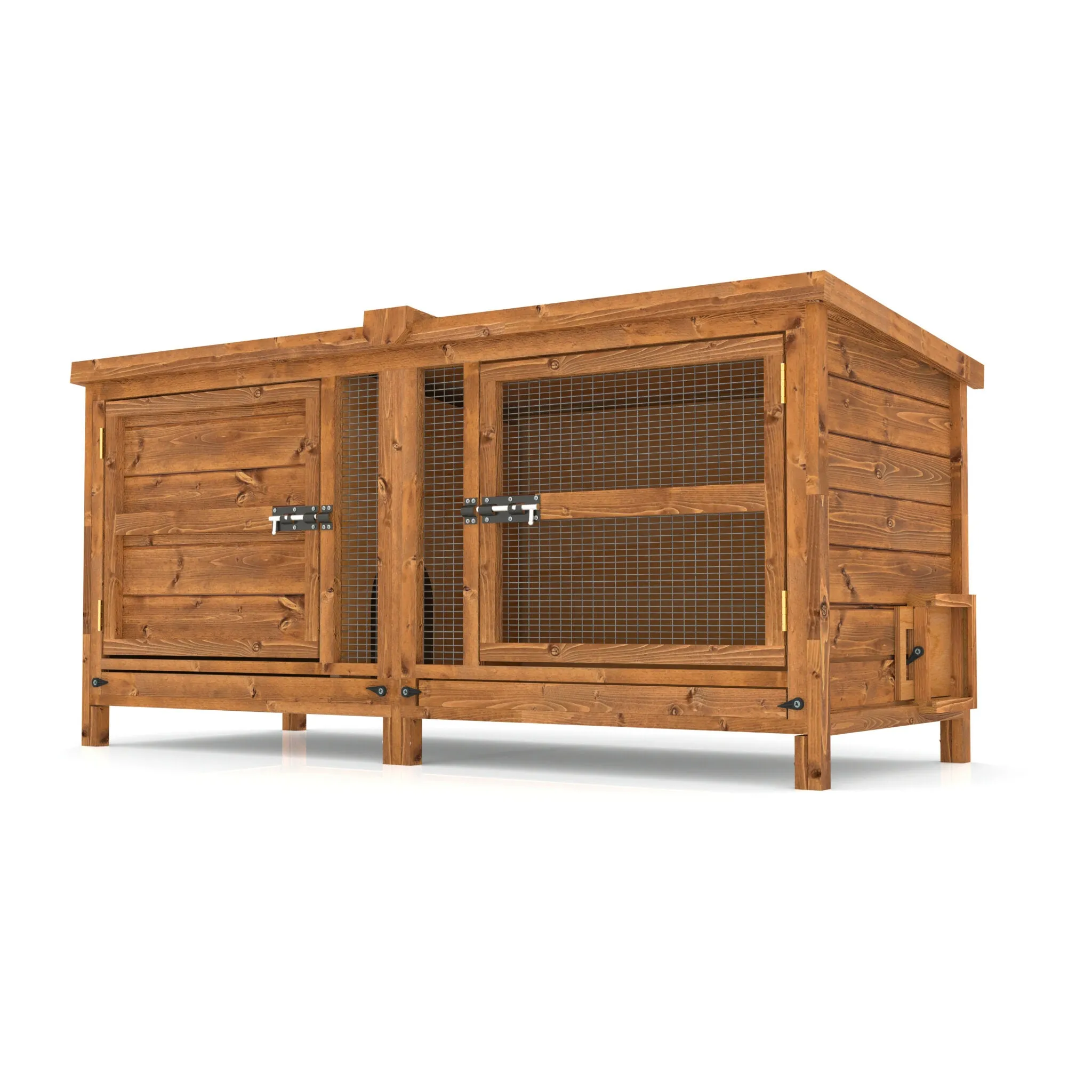 5ft Chartwell Single Luxury Rabbit Hutch | Solid & Sturdy Design With Plenty Of Room To Rest And Play