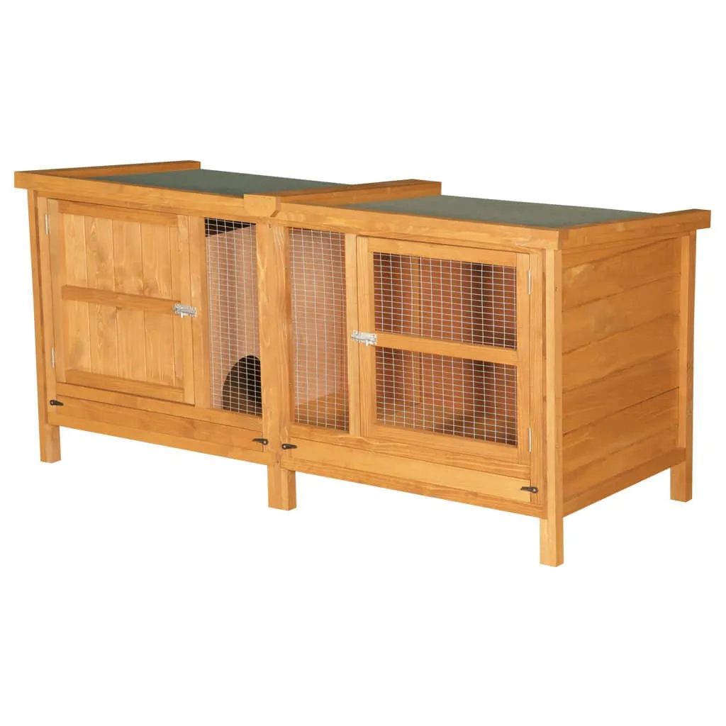 5ft Chartwell Single Luxury Rabbit Hutch | Solid & Sturdy Design With Plenty Of Room To Rest And Play