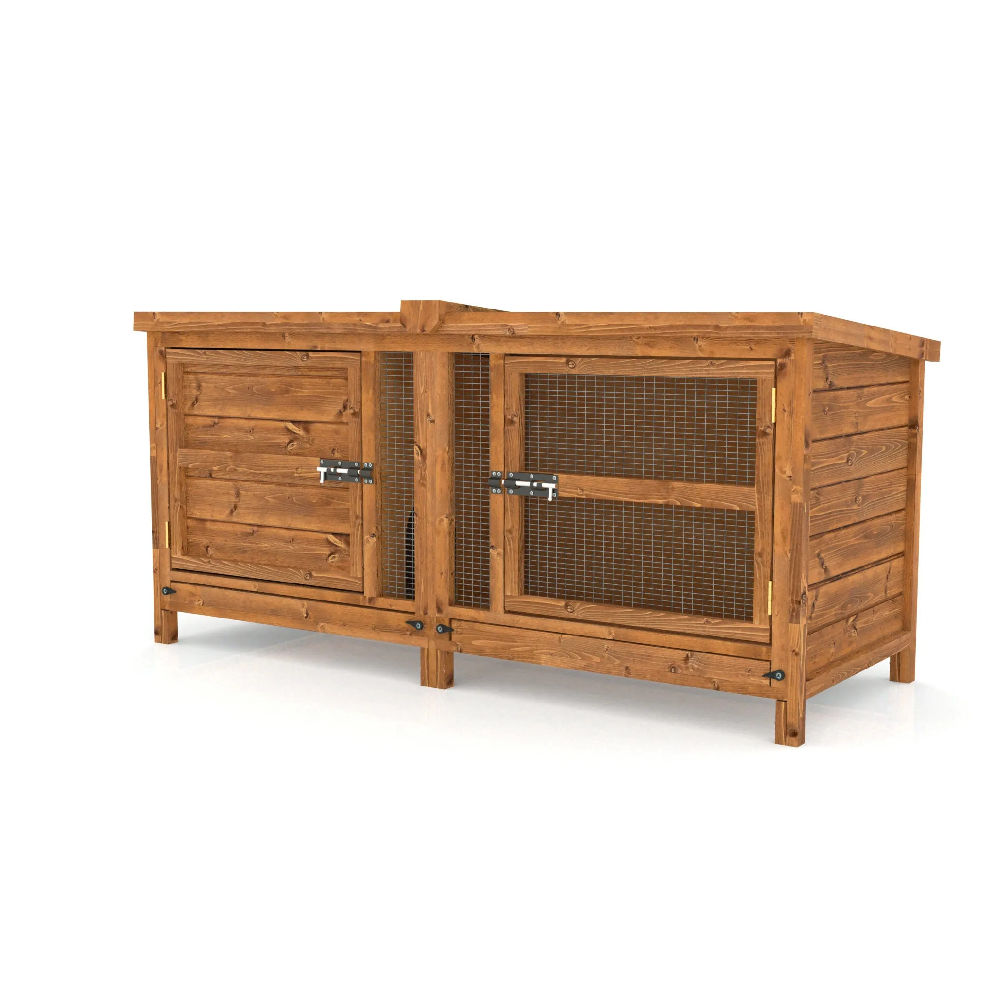 5ft Chartwell Single Luxury Rabbit Hutch | Solid & Sturdy Design With Plenty Of Room To Rest And Play