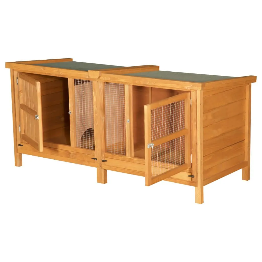 5ft Chartwell Single Luxury Rabbit Hutch | Solid & Sturdy Design With Plenty Of Room To Rest And Play