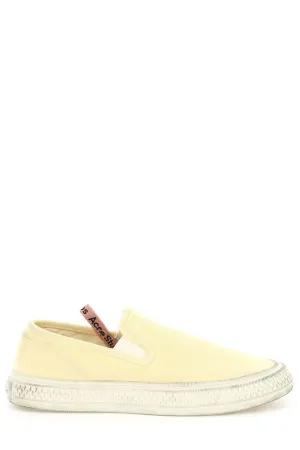 Acne Studios Round Toe Low-Top Sneakers