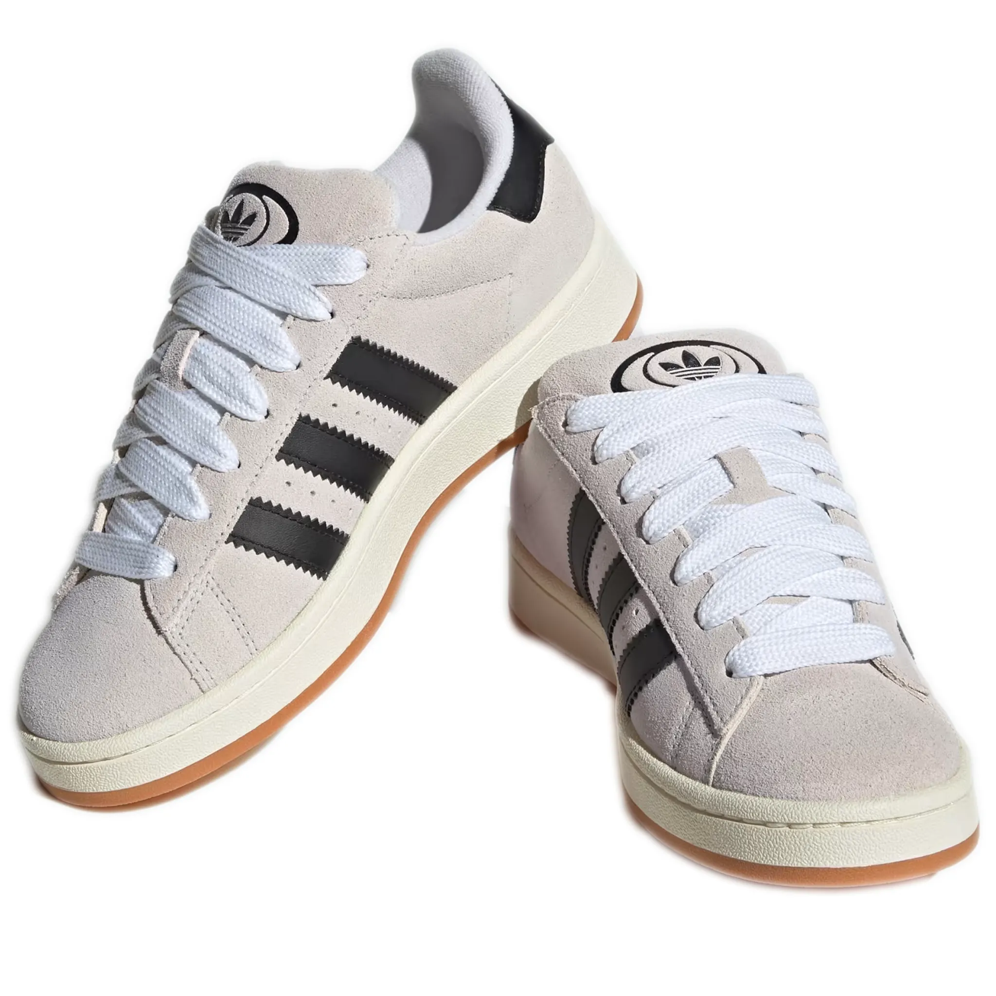 Adidas Campus 00s Women's Shoes - Crystal White / Core Black / Off White