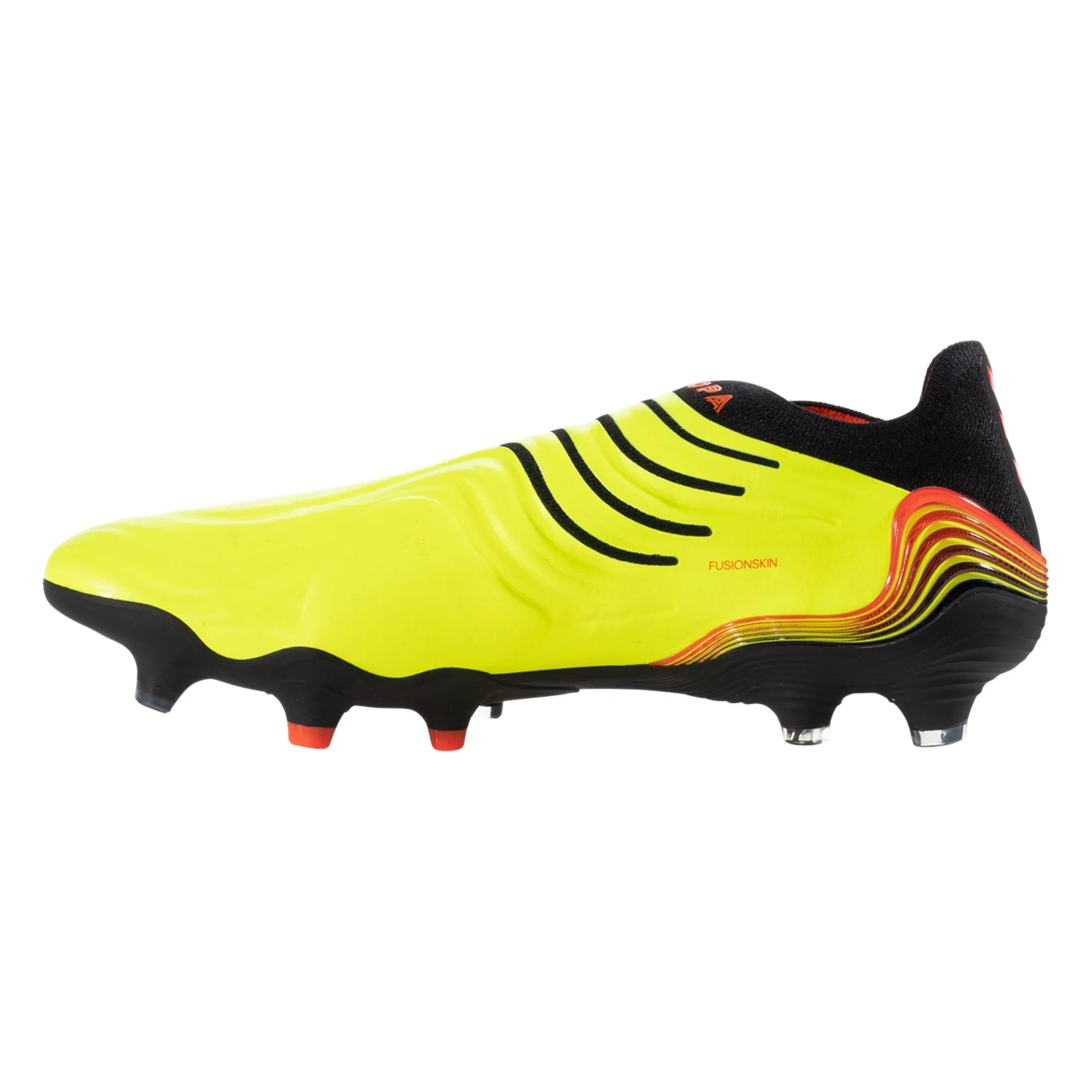 adidas Copa Sense  FG Firm Ground Soccer Cleat - Solar Yellow/Solar Red/Core Black