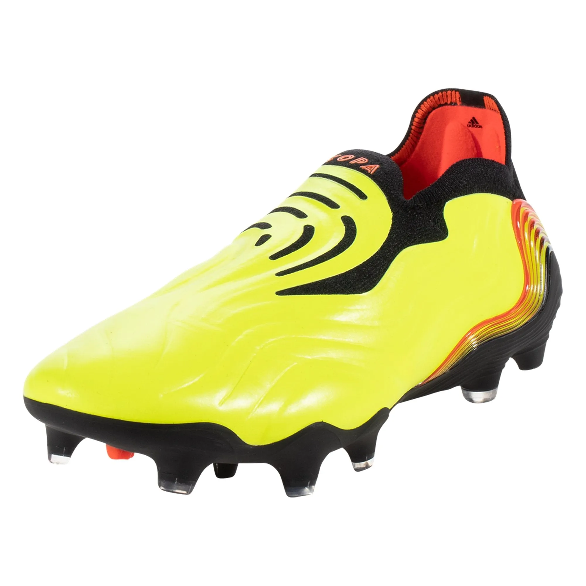 adidas Copa Sense  FG Firm Ground Soccer Cleat - Solar Yellow/Solar Red/Core Black