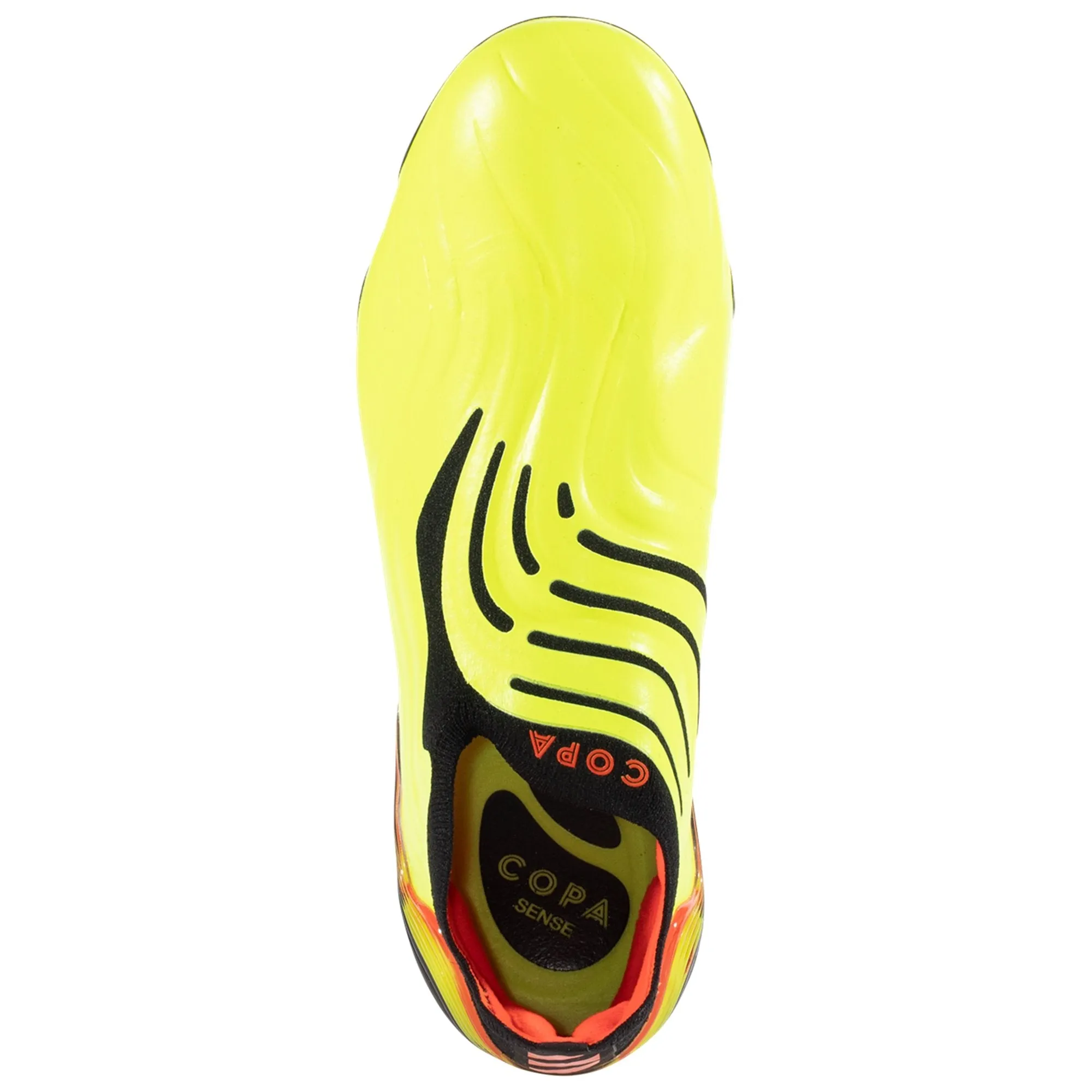 adidas Copa Sense  FG Firm Ground Soccer Cleat - Solar Yellow/Solar Red/Core Black