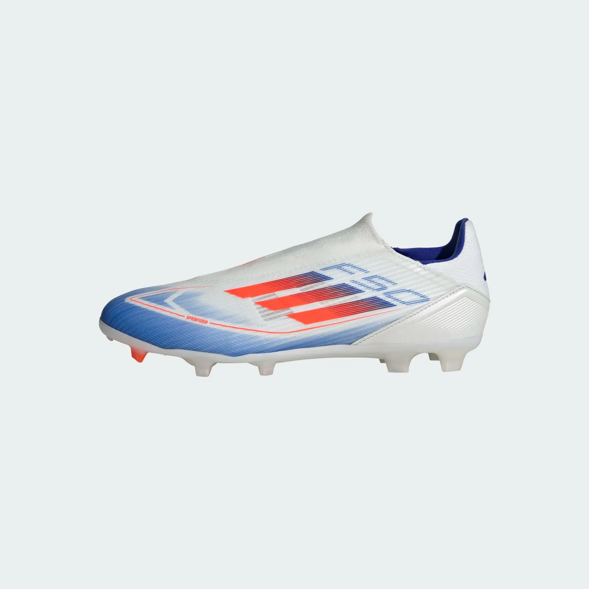 adidas F50 League Laceless FG - White/Red/Blue