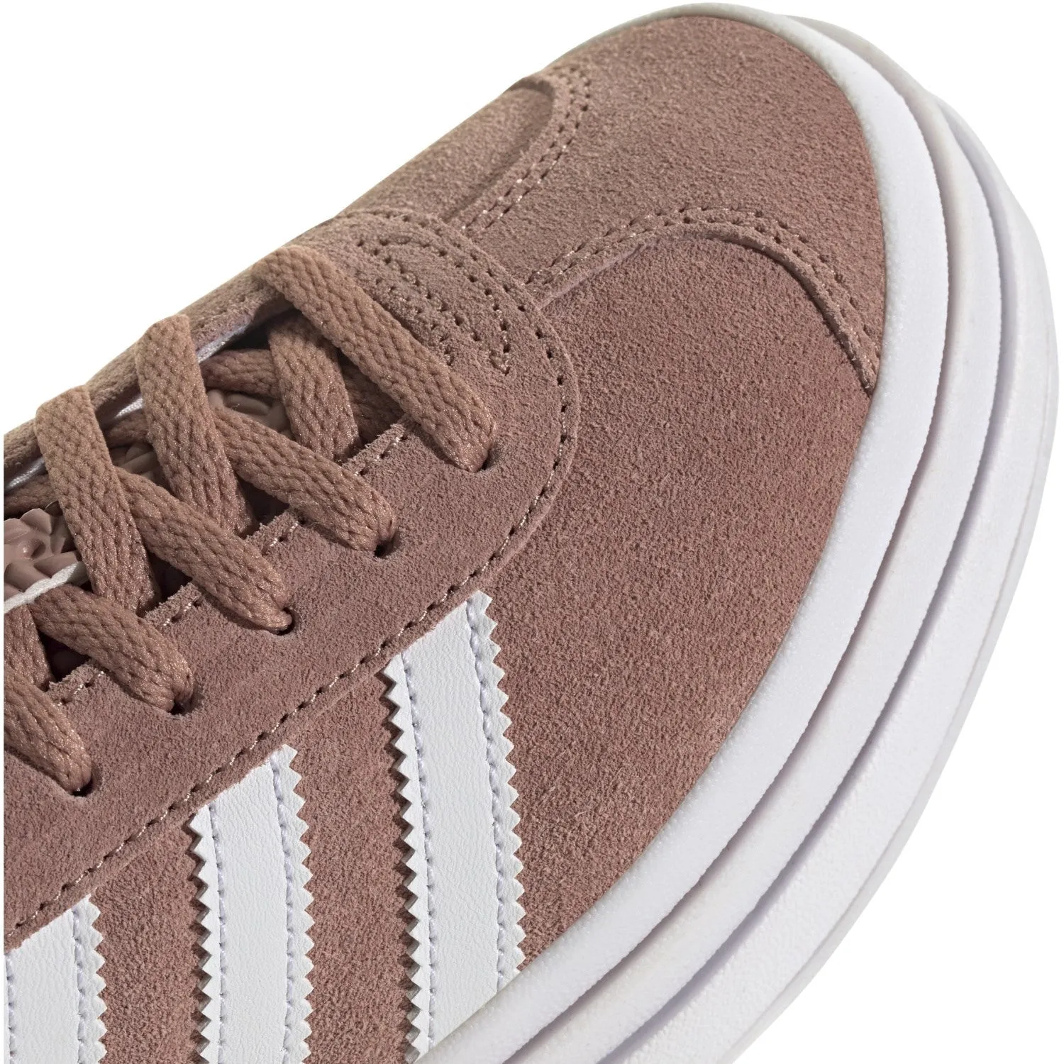 adidas Originals Warm Clay/Ftwr White/Gold Met. Gazelle Bold J Sneakers