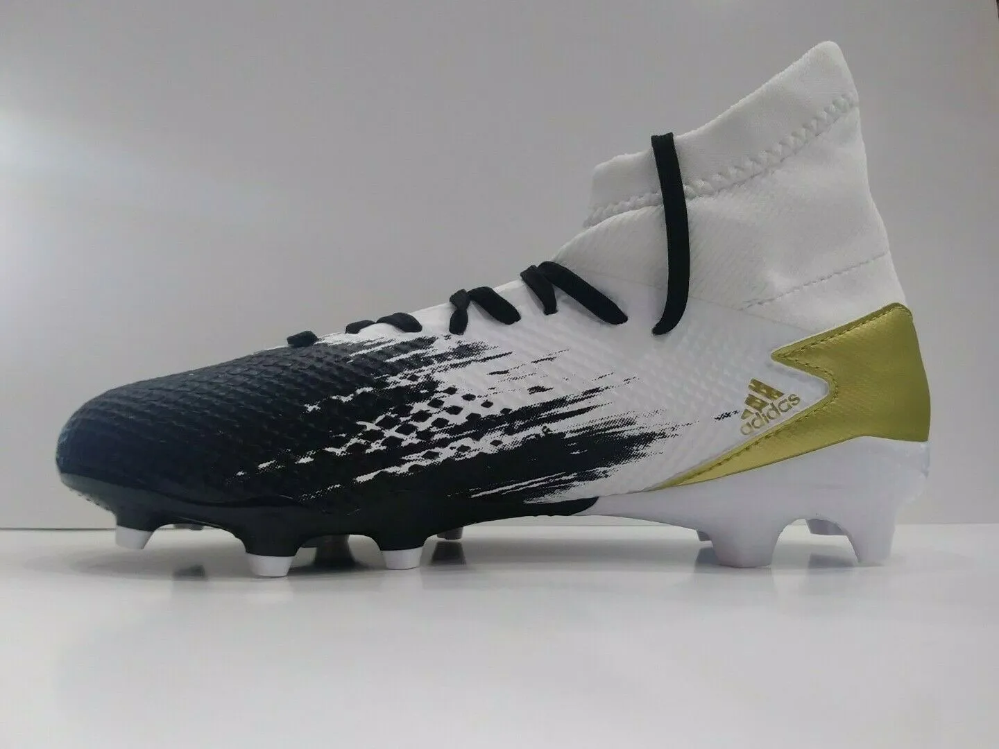 adidas Predator 20.3 FG Cleats FW9196 Black/Gold/White