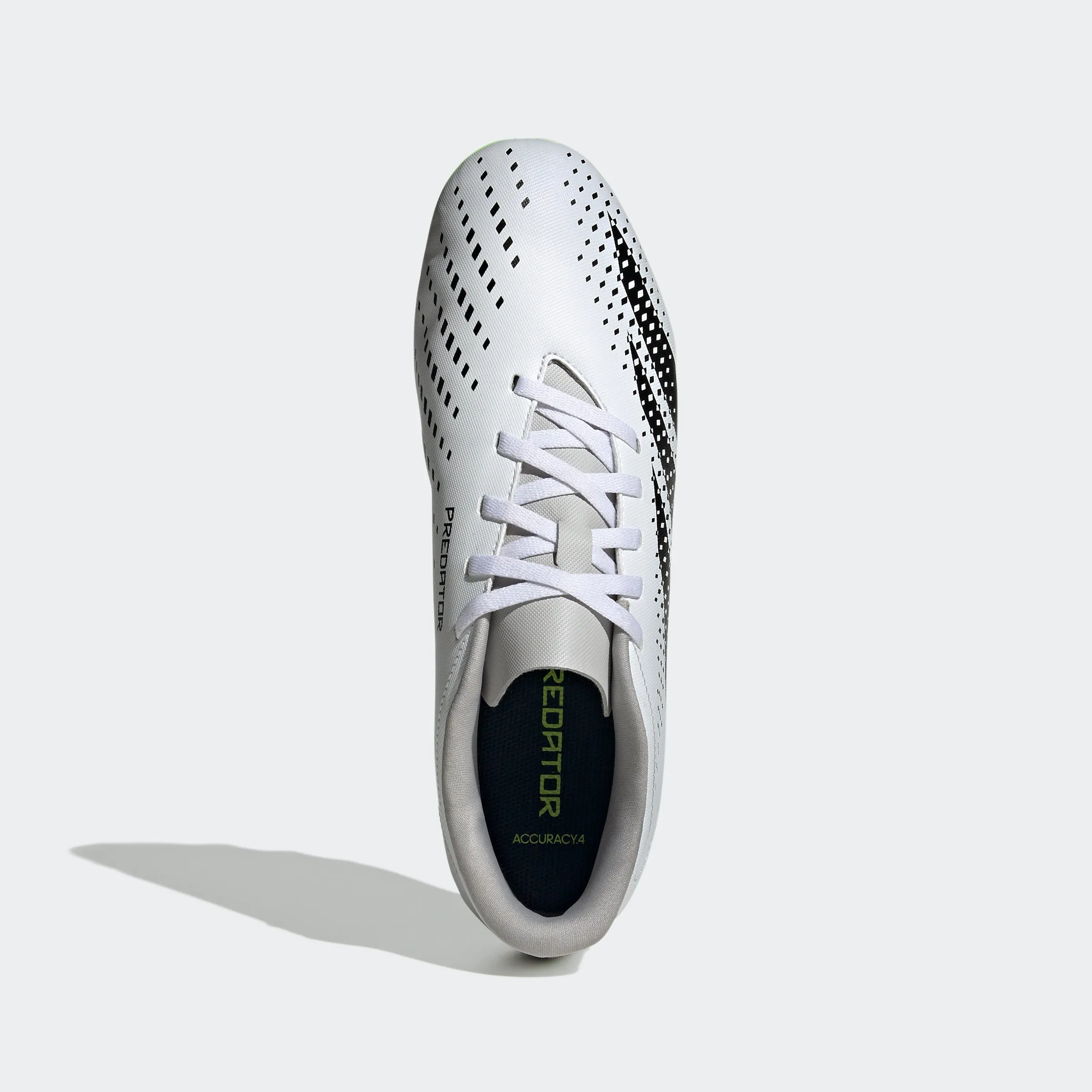 adidas Predator Accuracy.4 Flexible Ground Cleats | White/Black | Men's