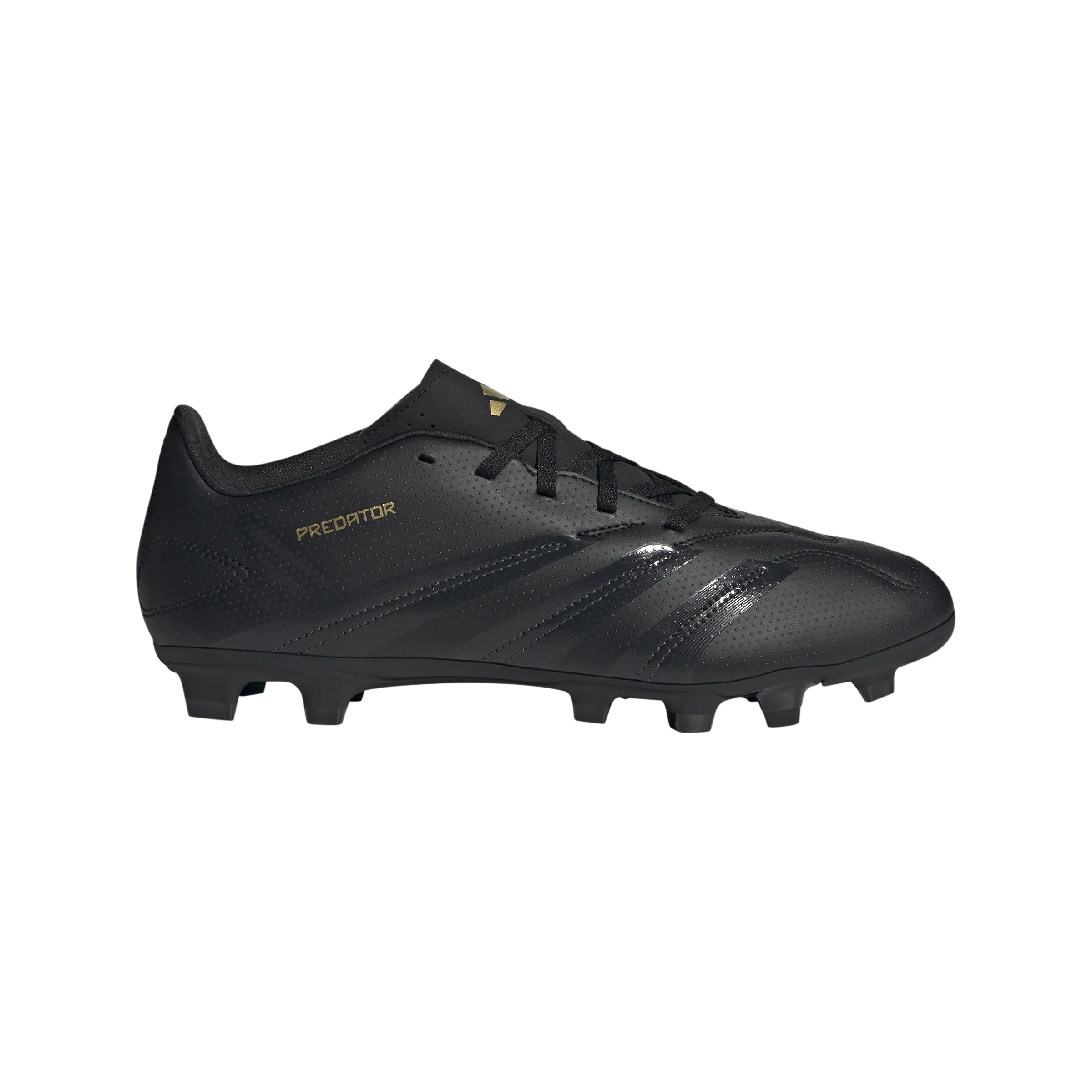 adidas Predator Club Flexible Ground Soccer Cleats | Core Black-Carbon | Men's