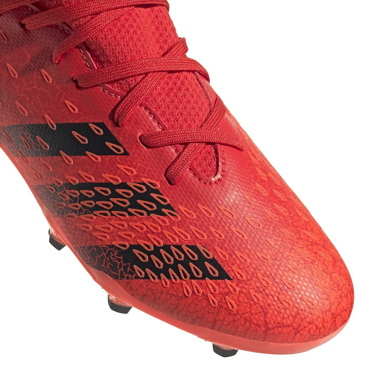 Adidas Predator Freak.3 FG Junior Soccer Cleats FY6282 red/black