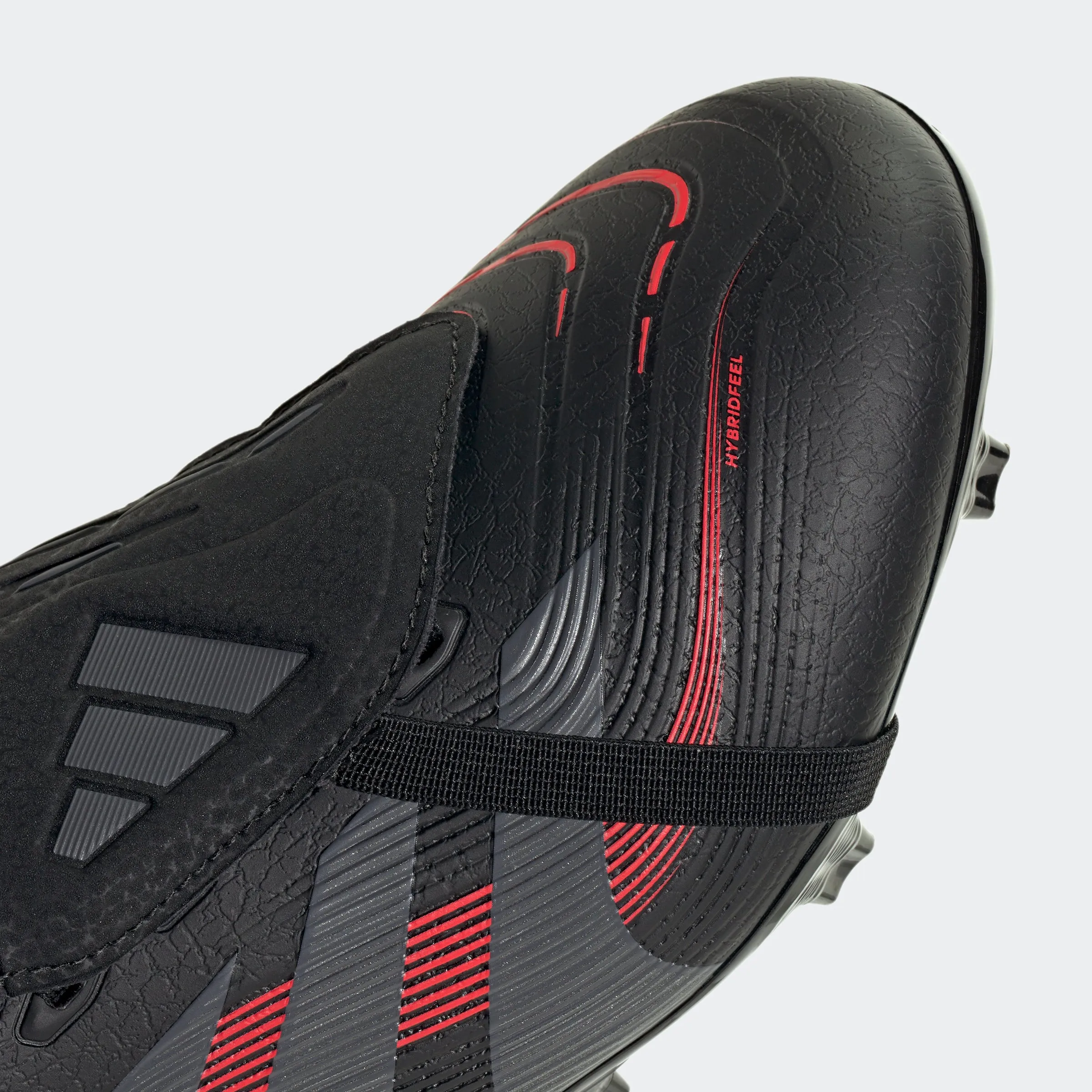 adidas PREDATOR LEAGUE FOLD-OVER TONGUE Firm/Multi-Ground Soccer Cleats | Core Black-Grey Four | Men's