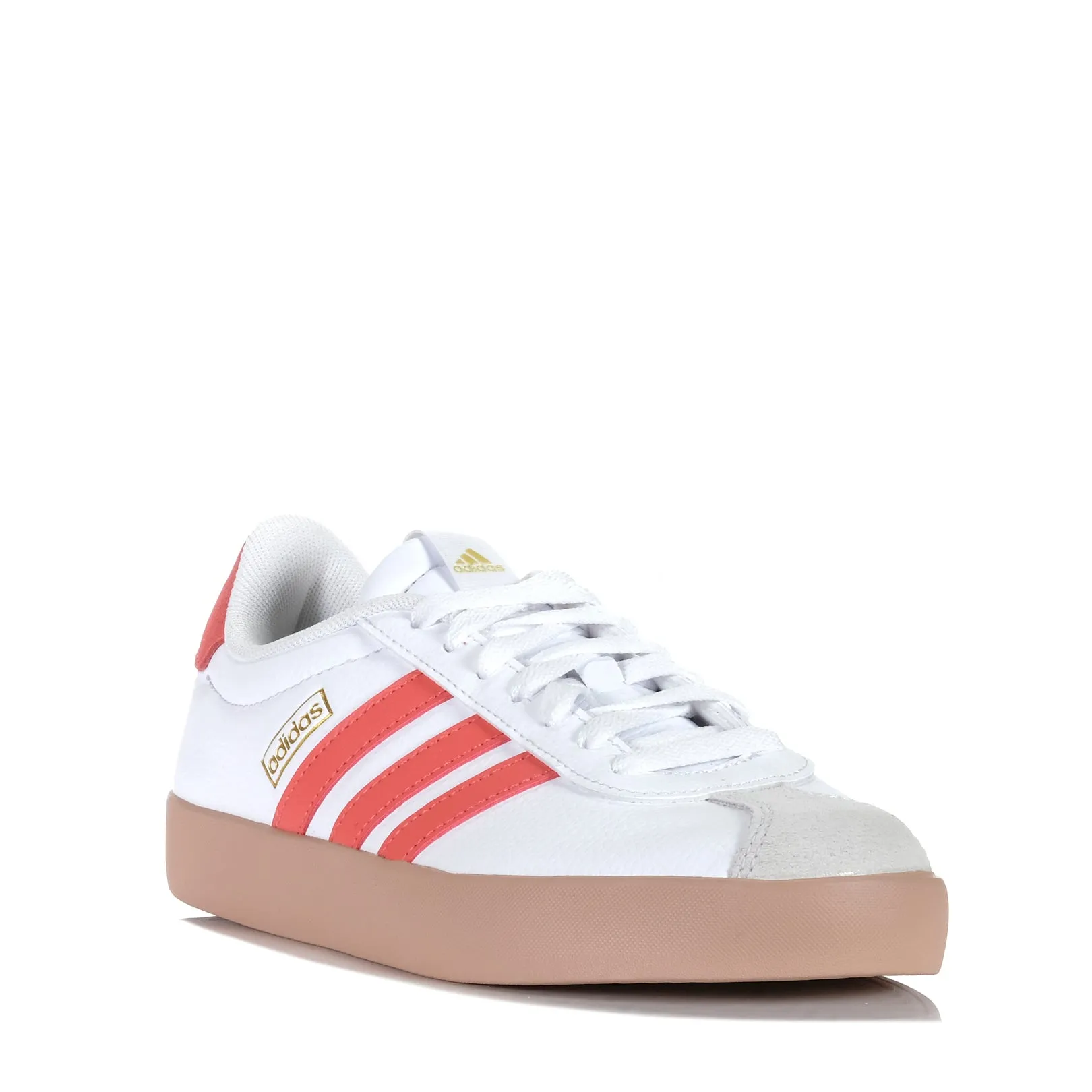 Adidas VL Court 3.0 Womens White/Preloved Scarlet