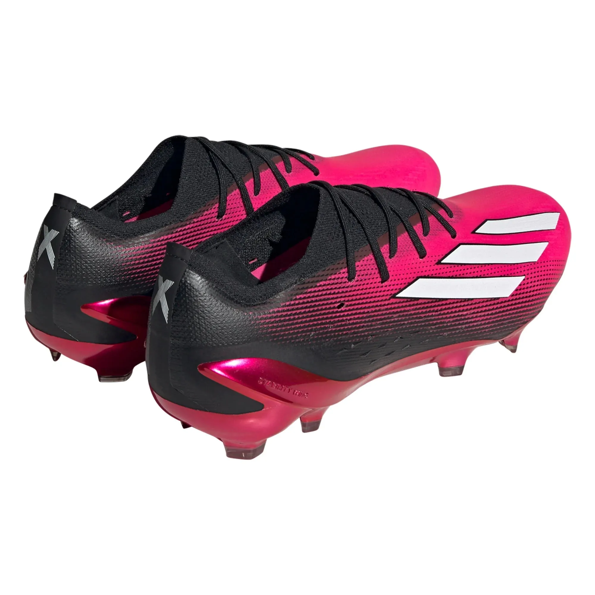 adidas X Speedportal.1 FG Firm Ground Soccer Cleats - Pink/White/Black