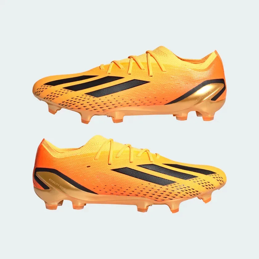 adidas X Speedportal.1 FG Firm Ground Soccer Cleats - Solar Gold / Core Black / Team Solar Orange