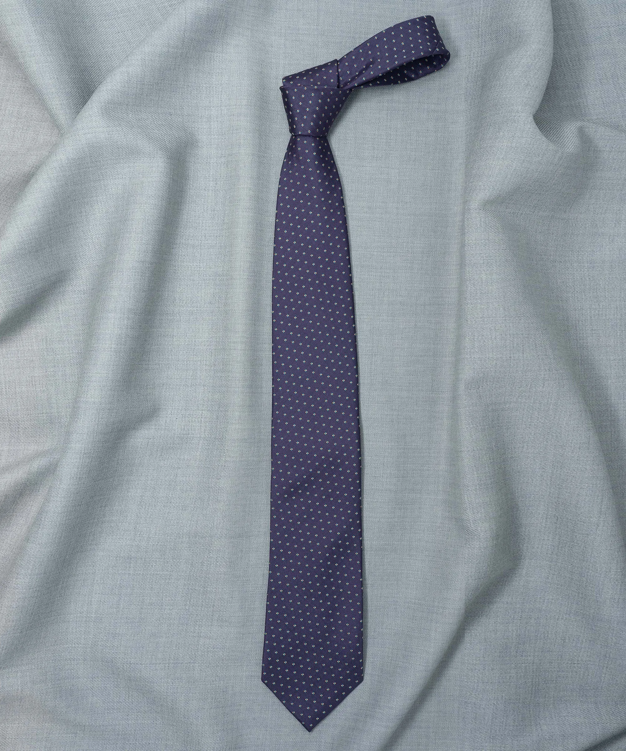 After 8 Purple Polka Dot Necktie