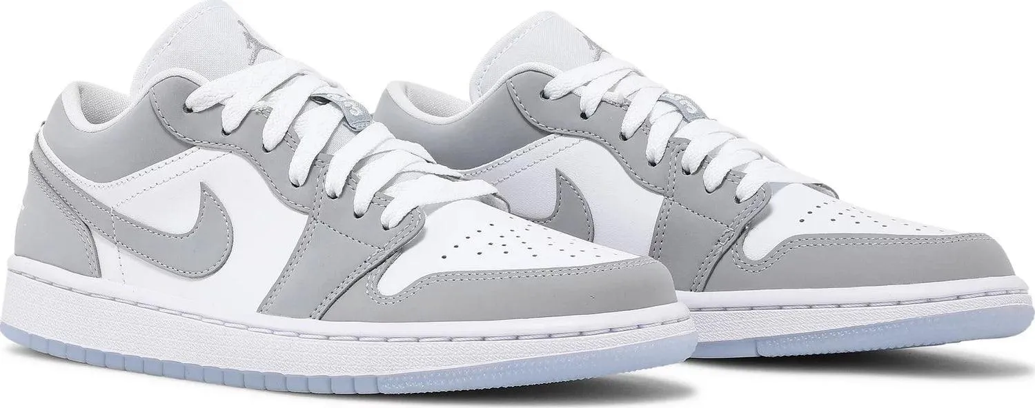 Air Jordan 1 Low Aluminum Wolf Grey (W)