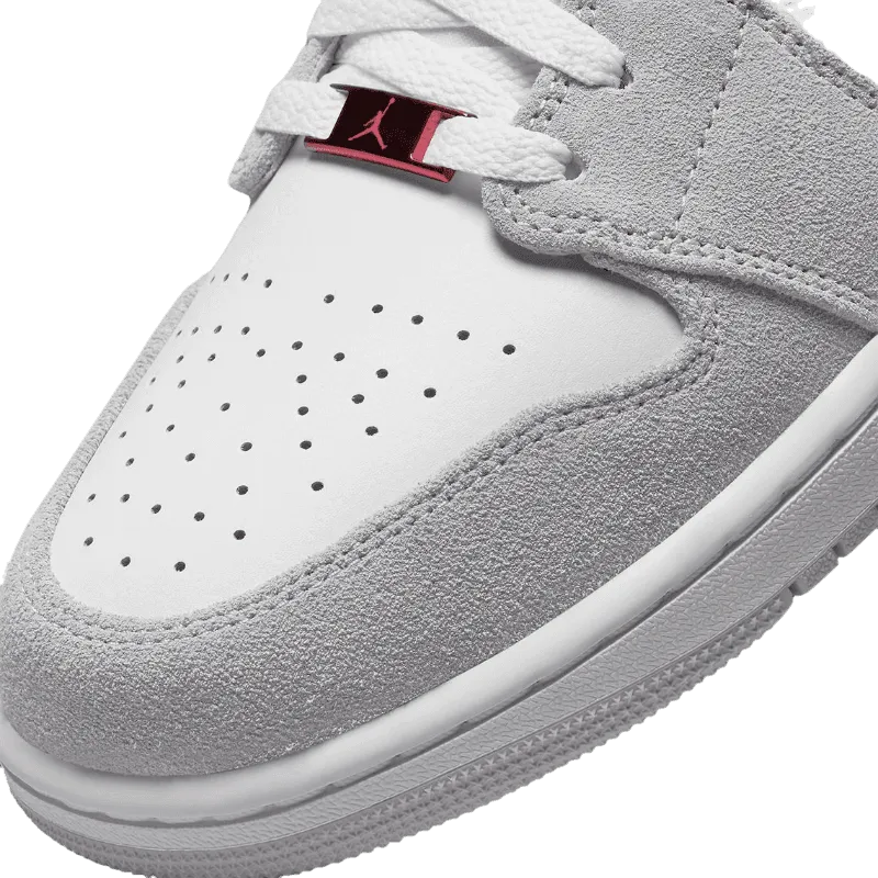 Air Jordan 1 Low Light Smoke Grey Red