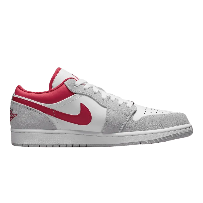 Air Jordan 1 Low Light Smoke Grey Red