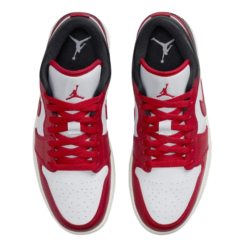 Air Jordan 1 Low White Gym Red