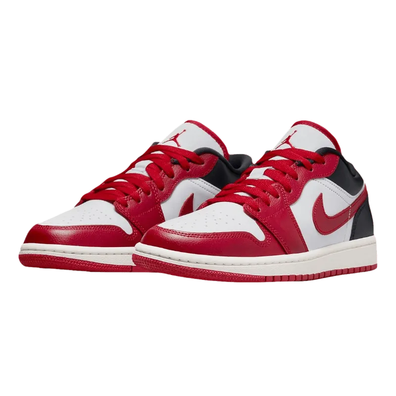 Air Jordan 1 Low White Gym Red