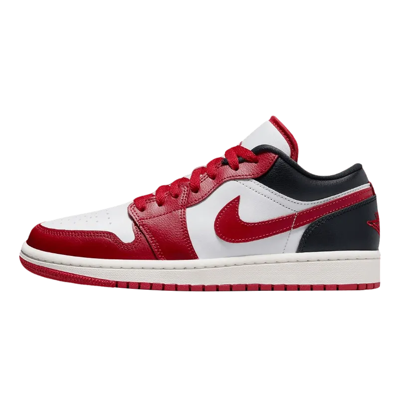 Air Jordan 1 Low White Gym Red