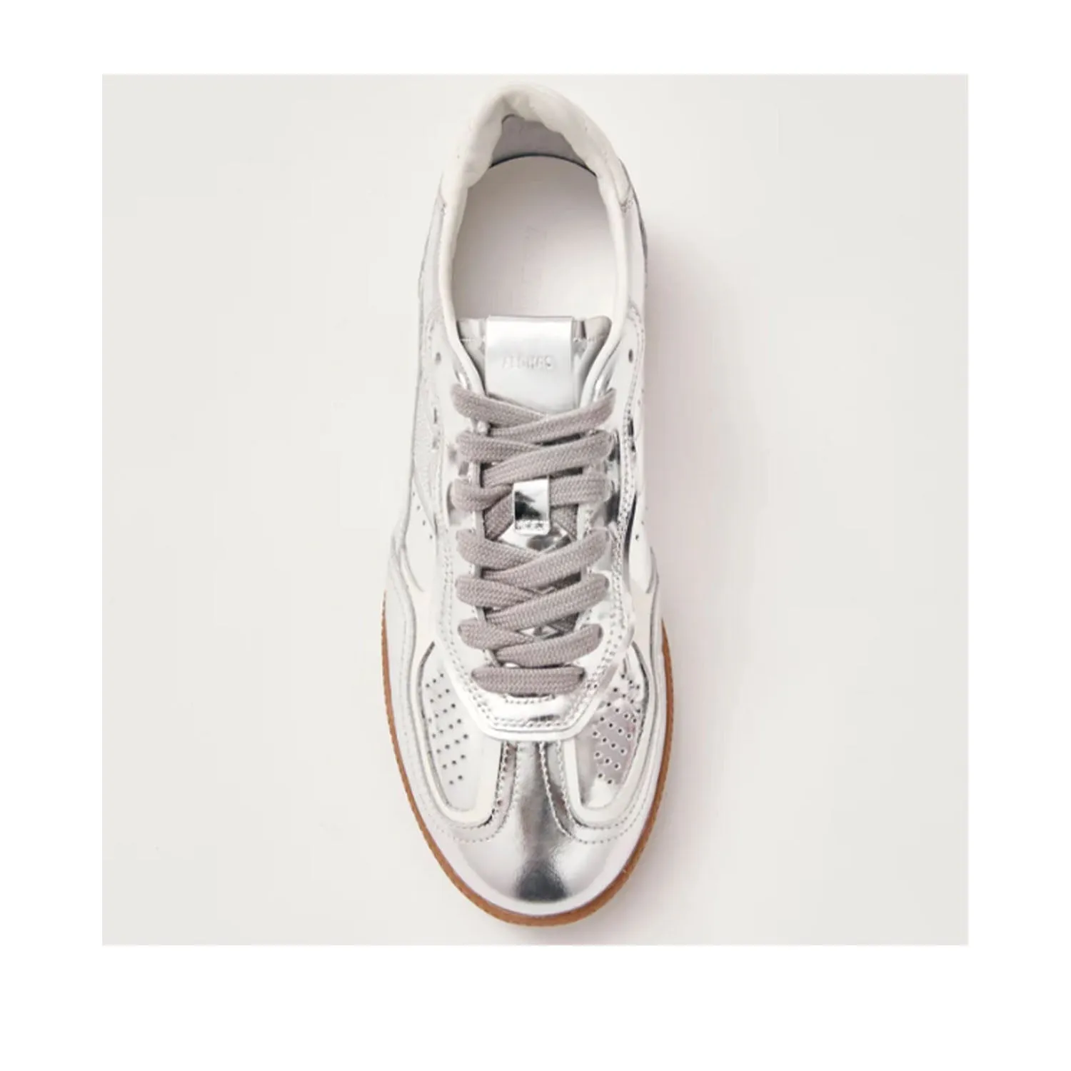 Alohas Women's TB.490 Sneaker in Shimmer Silver Cream