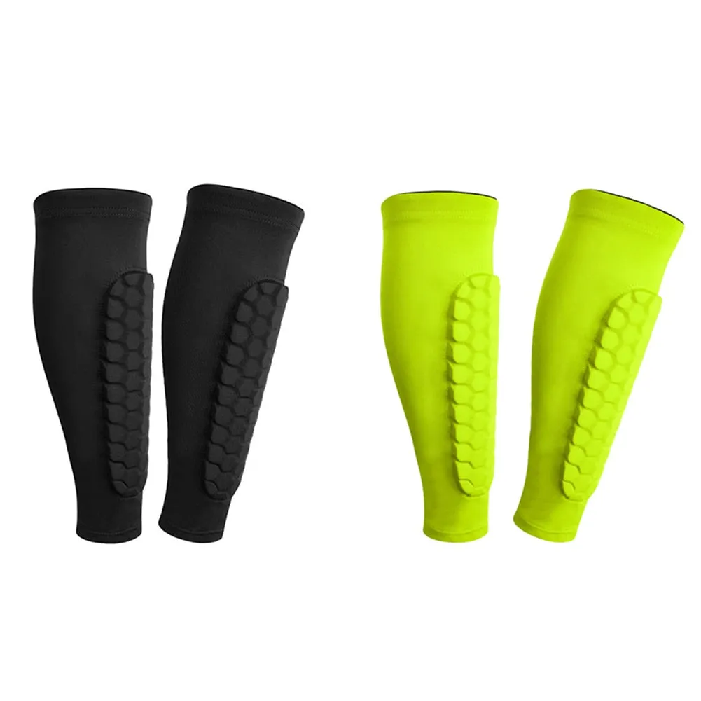 Anti Collision Soccer Shin Guard Pad For Kids/Youth/Adult Compression Sleeve leg guard Shinguard