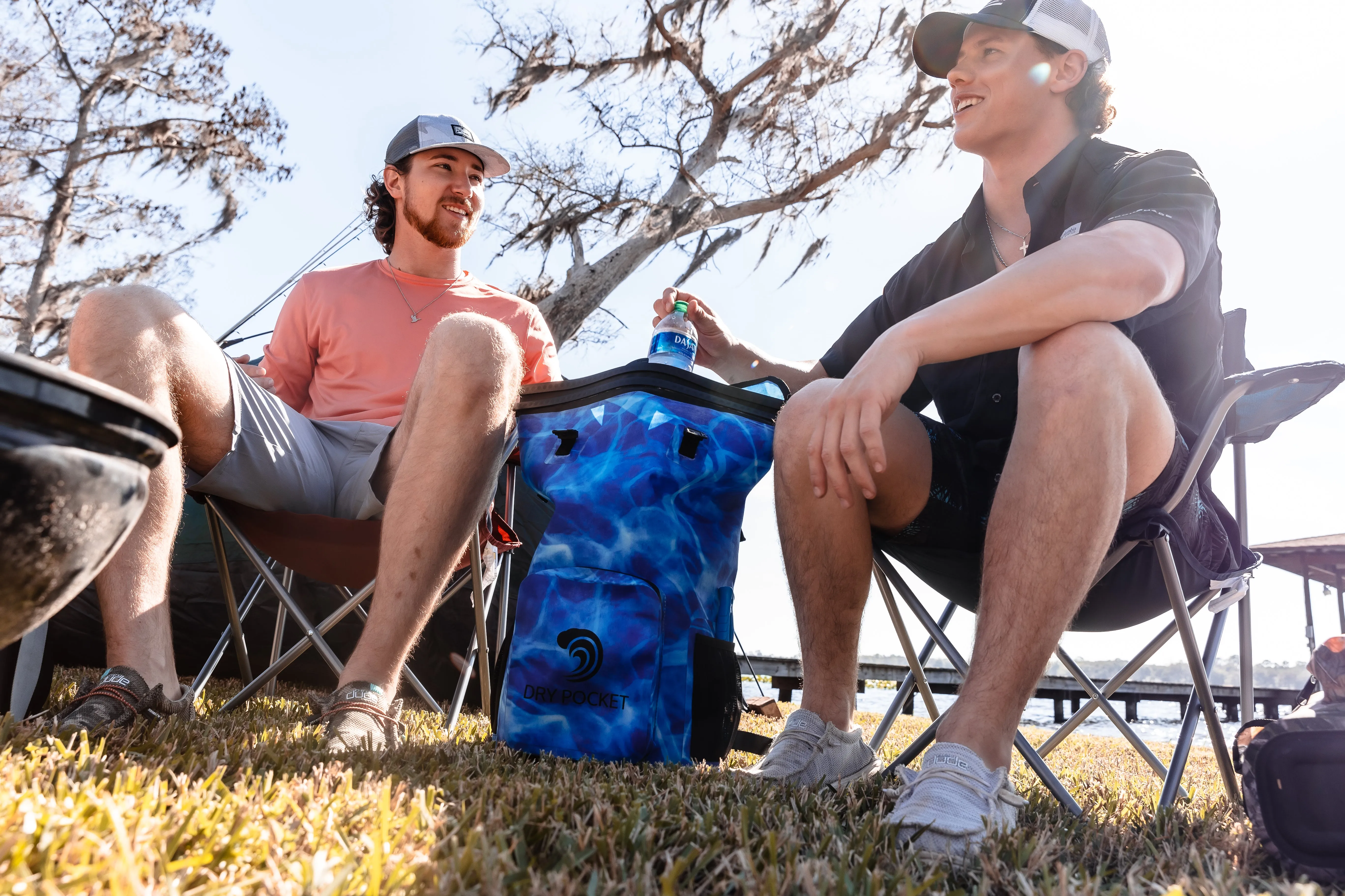 Aqua Blue - Waterproof Backpack Dry Bag