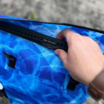 Aqua Blue - Waterproof Backpack Dry Bag