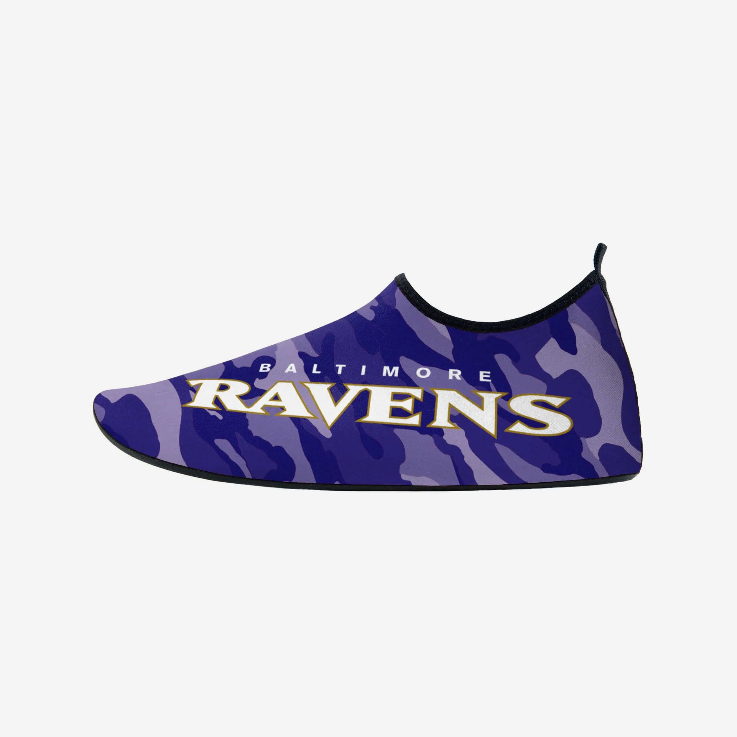 Baltimore Ravens Mens Camo Water Shoe