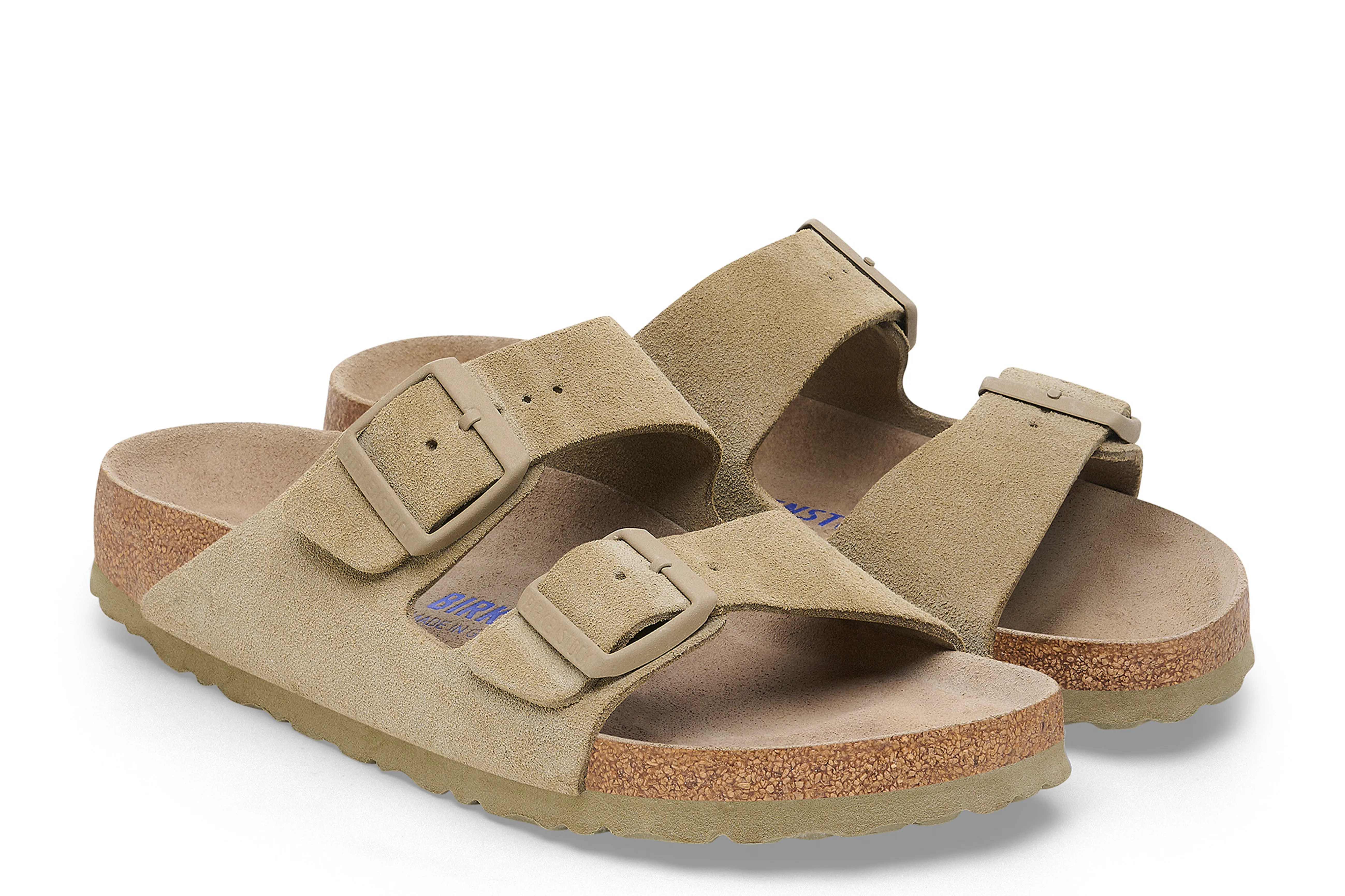 BIRKENSTOCK - ARIZONA - NARROW - SUEDE LEATHER - SOFT FOOTBED