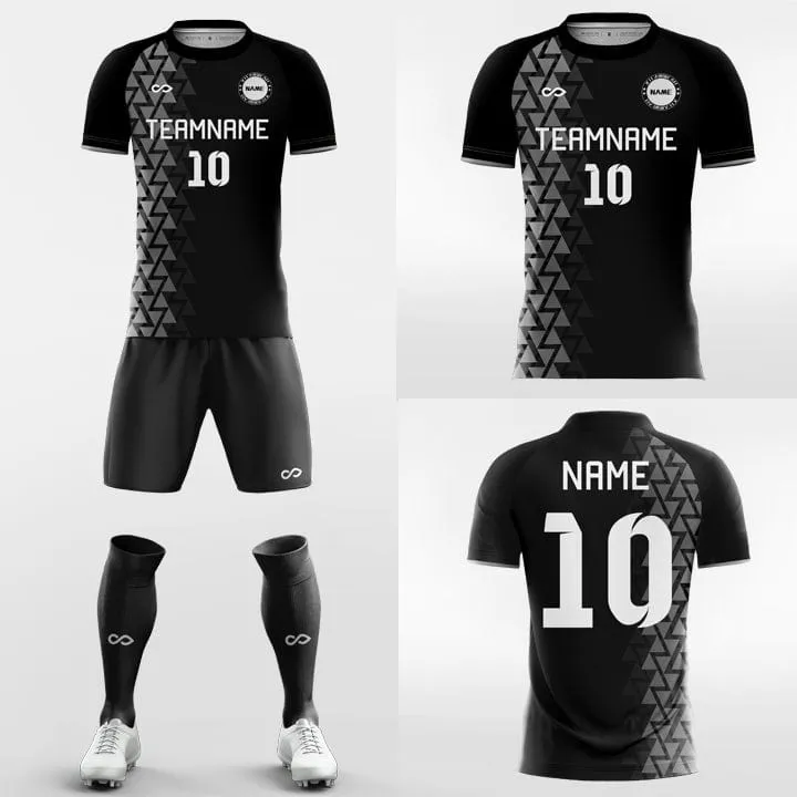 Black Fish-Custom Soccer Jerseys Kit Sublimated Design