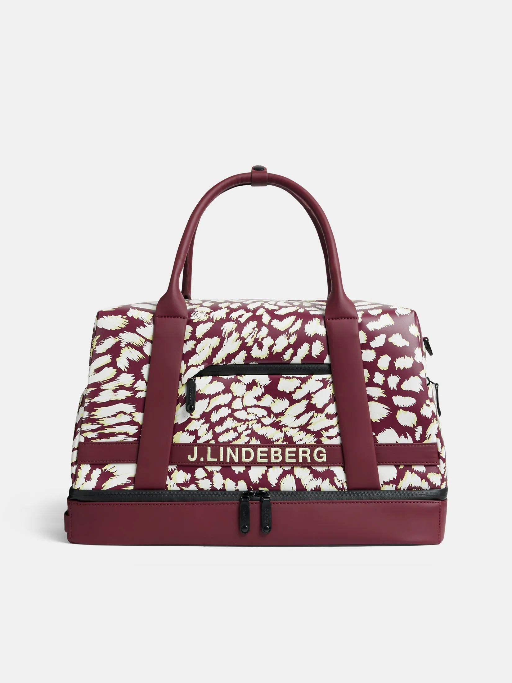 Boston Bag Print / Glitch Leo Lime