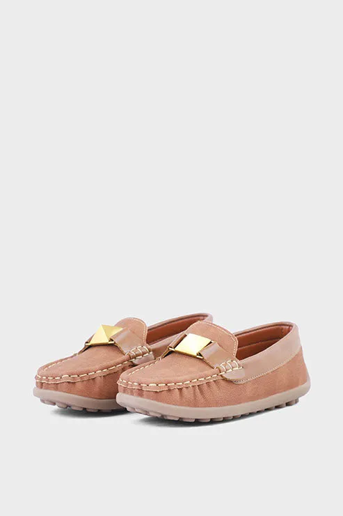 Boys Casual Moccasin BC7003-Tan