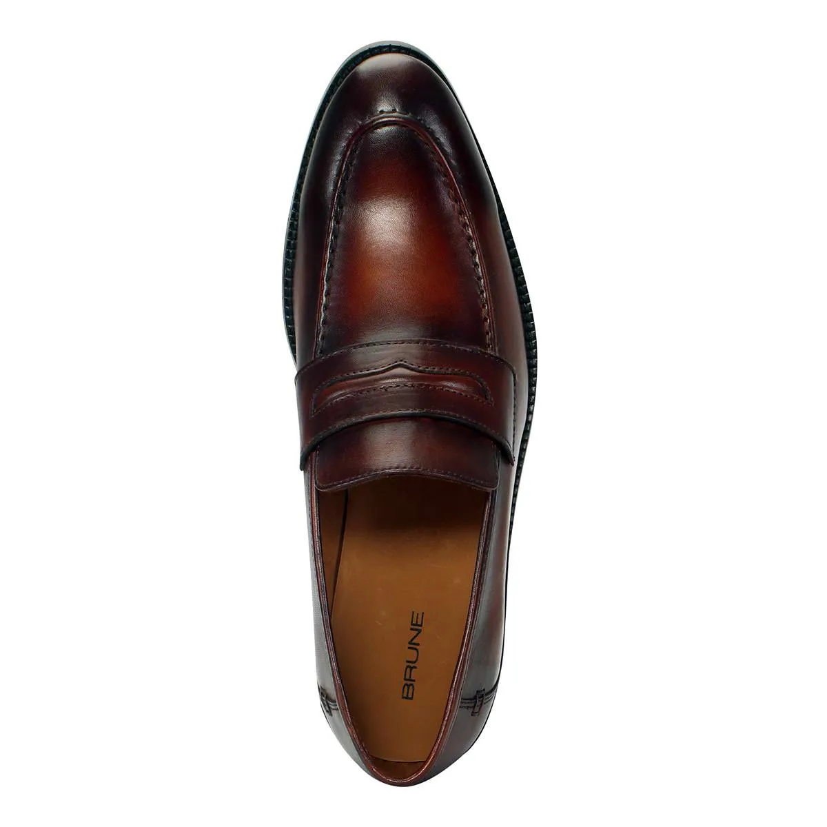 Brown Penny Loafers For Men