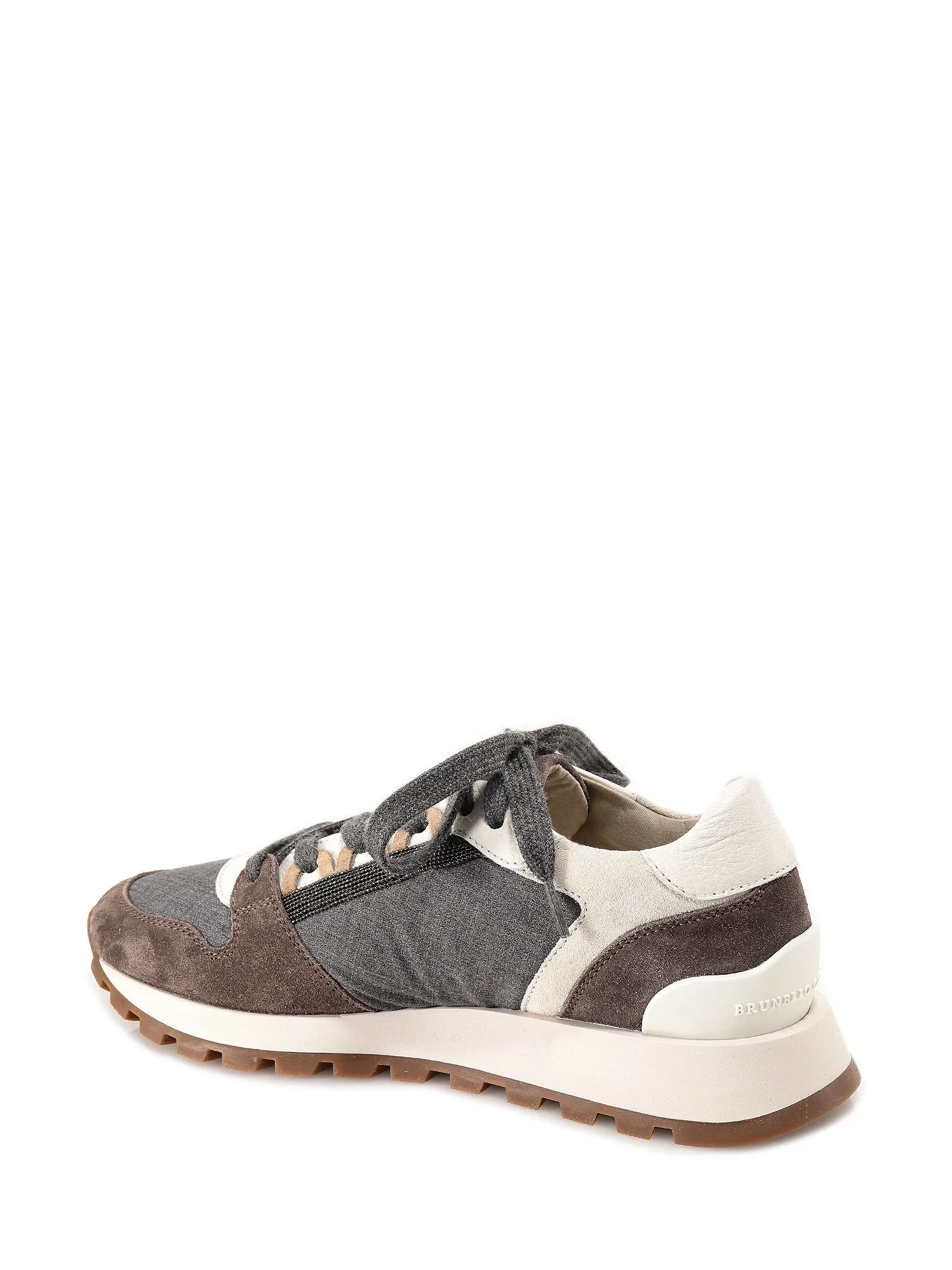 Brunello Cucinelli Panelled Low-Top Sneakers