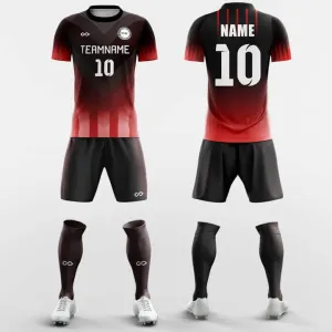 Burining Sun -Custom Soccer Jerseys Kit Sublimated Design