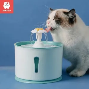 Cat Drinking Water Fountain