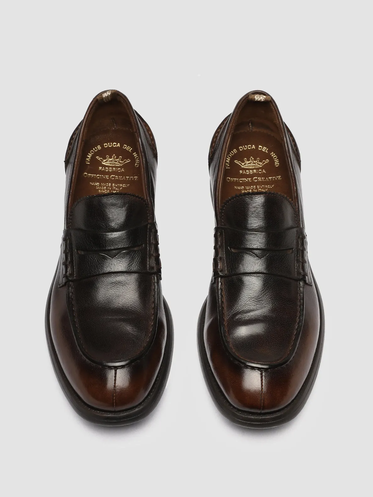 CHRONICLE 056 - Brown Leather Penny Loafers