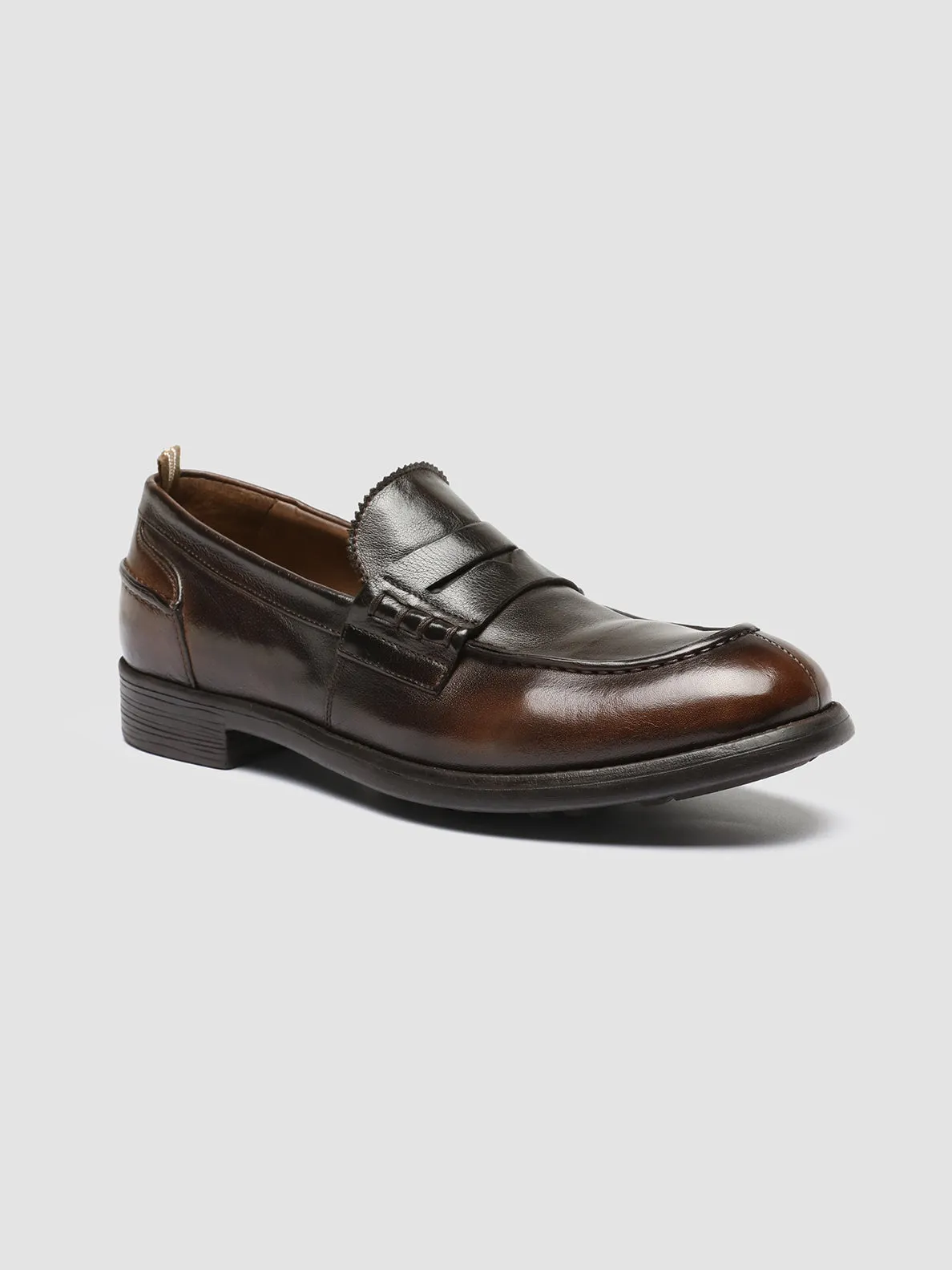 CHRONICLE 056 - Brown Leather Penny Loafers