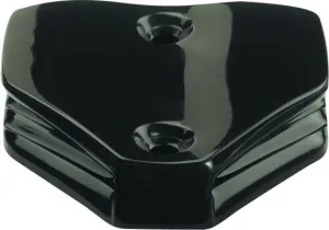 CLAMCLEAT HORIZONTAL BLACK 6-10MM