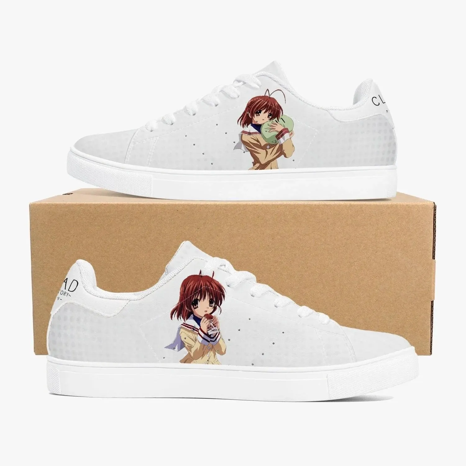 Clannad Nagisa Furukawa Skate Anime Shoes