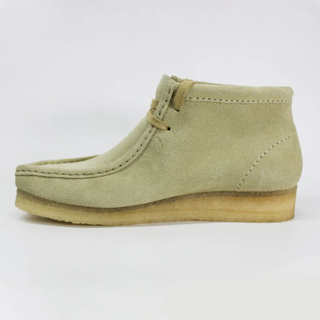 Clarks Originals Womens Boots Wallabee Boot. Casual Lace-Up Moccasins Suede - UK 7