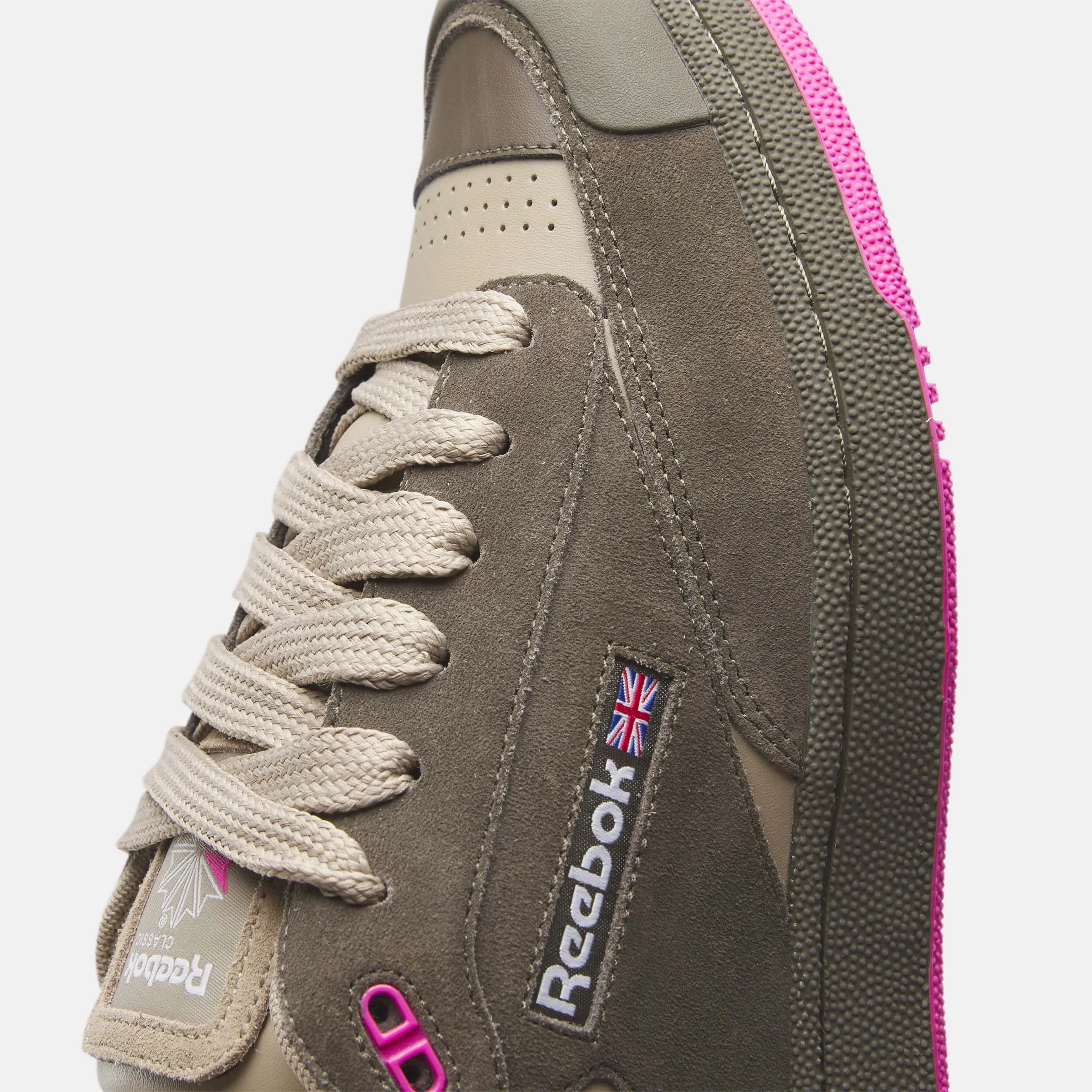 Club C Bulc Grout/Boulder Beige/Laser Pink